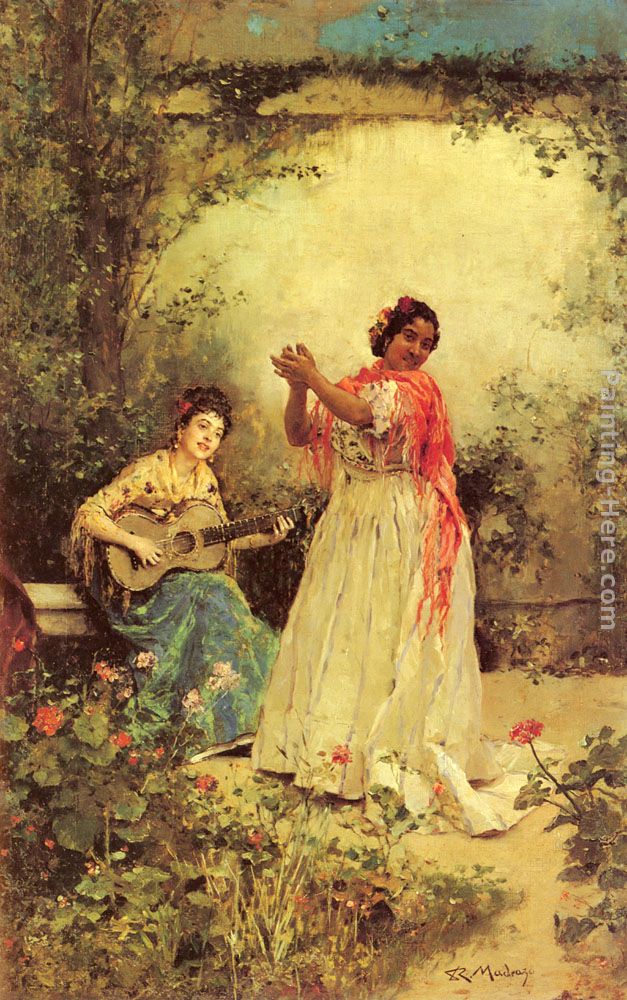 Bella y Canto painting - Raimundo de Madrazo y Garreta Bella y Canto art painting